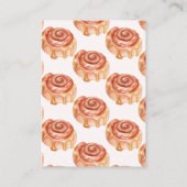 Luier Raffle Brunch en Baby shower Meisje Informatiekaartje (Achterkant)