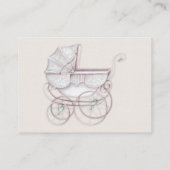 Luier Raffle Carriage Ivory Pink Gingham Informatiekaartje (Achterkant)