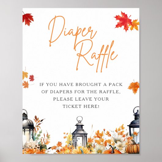 LUIER RAFFLE Een beetje pompoen SPEL Poster (Voorkant)