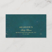 Luier Raffle Enchanted Forest Rozen Woodland Baby Informatiekaartje (Achterkant)