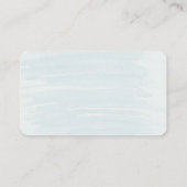 Luier Raffle Gedicht Turquoise Rainbow Baby shower Informatiekaartje (Achterkant)