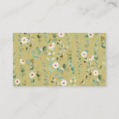 Luier Raffle Groene Regen Laarzen Informatiekaartje (Achterkant)