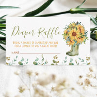 Luier Raffle Groene Regen Laarzen
