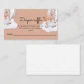 LUIER RAFFLE KAART CONTACTKAARTJE (Voorkant / Achterkant)