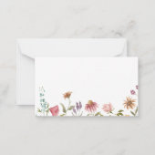 Luier Raffle Kaarten voor Baby shower Notitiekaartje (Achterkant)