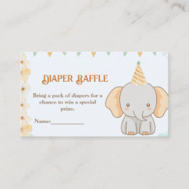 Luier Raffle - Little Peanut Dreams Elephant Informatiekaartje
