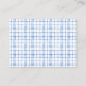 Luier Raffle Little Pumpkin Boy Herfst Baby shower Informatiekaartje (Achterkant)