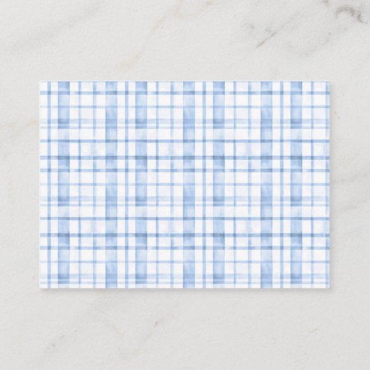 Luier Raffle Little Pumpkin Boy Herfst Baby shower Informatiekaartje (Achterkant)