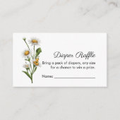 Luier Raffle Mama om thema te zijn Informatiekaartje (Voorkant)