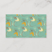 Luier Raffle Mid Century Modern Baby shower Kaart (Achterkant)