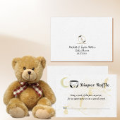 Luier Raffle Neutraal Oh Baby's Twin Informatiekaartje