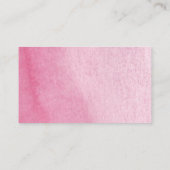 Luier Raffle Oh Baby Meisje Roze Ballon Eucalyptus Informatiekaartje (Achterkant)