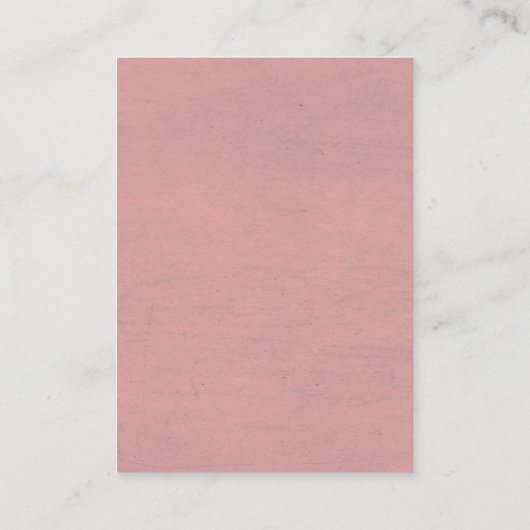 Luier Raffle Stoffig Roze Bloemen Baby shower Tick Informatiekaartje (Achterkant)