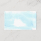 Luier Raffle Sun Boy's Baby shower Informatiekaartje (Achterkant)