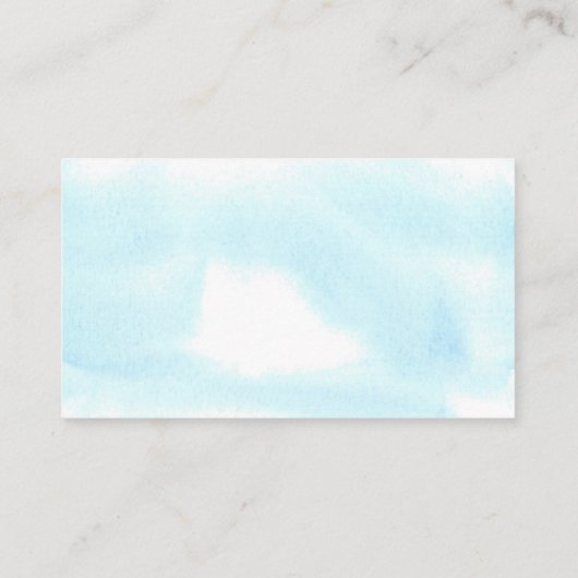 Luier Raffle Sun Boy's Baby shower Informatiekaartje (Achterkant)