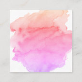 LUIER RAFFLE Ticket Pink Gold BOY Baby shower Informatiekaartje (Achterkant)