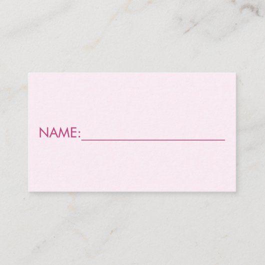 Luier Raffle Ticket, Roze Sneakers Baby shower Informatiekaartje (Achterkant)