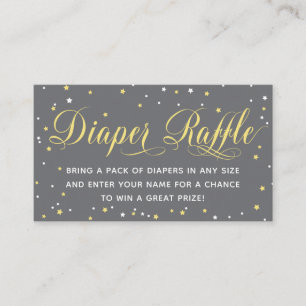 Luier Raffle Ticket, Twinkle Little Star Informatiekaartje