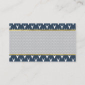 Luier Raffle Ticket, Woodland Deer, Baby shower Informatiekaartje (Achterkant)
