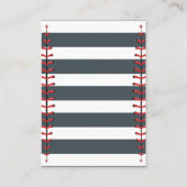 Luier Raffle Tickets | honkbal Baby shower Informatiekaartje (Achterkant)