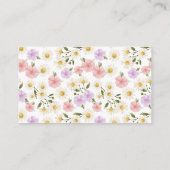 Luier Raffle Wildflowers Ganzen Baby shower Informatiekaartje