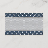 Luier Raffle, Woodland Deer, Marine, Grijs Informatiekaartje (Achterkant)