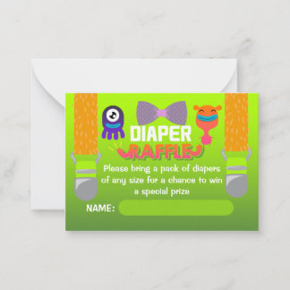 LUIER RAFFLE - Ze Hebben een Monster Geschapen Notitiekaartje