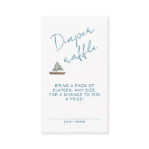 Luier Raffley Scheepsgolven Blauwe Jongen Feestje