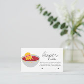 Luier Ruffle Schattige Kleine Nugget Meisje Baby s Informatiekaartje (Staand voorkant)