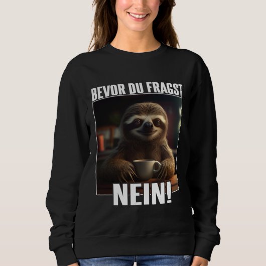 Luier Spruch Grappig Geschenk I Voordat Je Het Vra Trui (Voorkant)