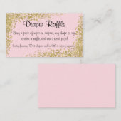 Luieraffle Invitation Insert Informatiekaartje (Voorkant / Achterkant)