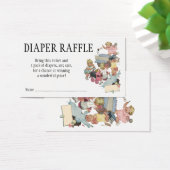 Luieraffle, kinderen met Speelgoed treinen Visitekaartje (Bureau)