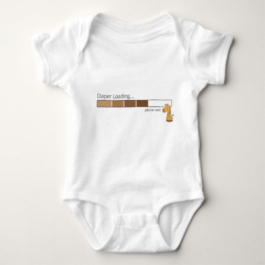 Luierbelasting ... baby romper (Voorkant)