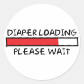 Luierbelasting Ronde Sticker (Voorkant)