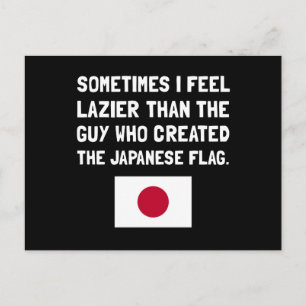 Luiere Japanse Vlag Briefkaart