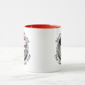 Luierend Rond de Kerstboom Mok (Midden)