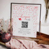 Luierfonds teken contant geschenk Baby shower teke Poster