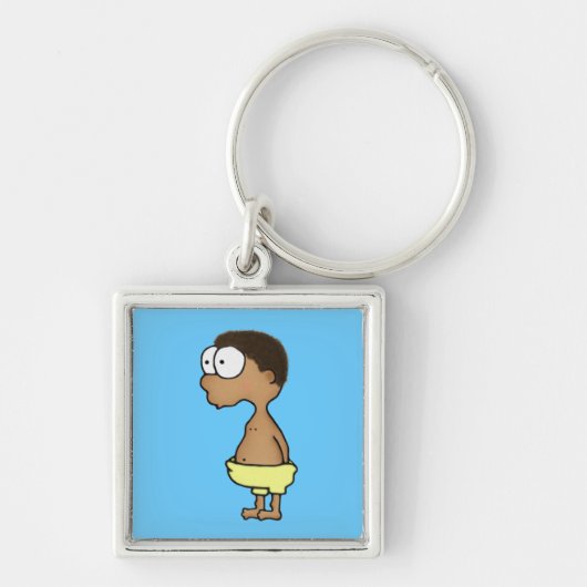 Luierjongen Sleutelhanger (Voorkant)