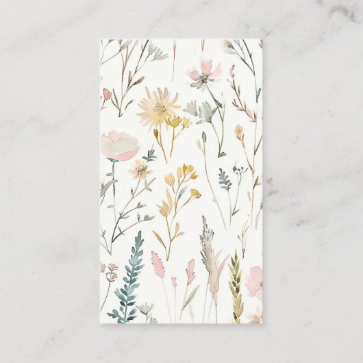 Luierloof | Boek Thema Baby shower Informatiekaartje (Achterkant)