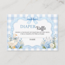 Luierloterij Dwaze Gans Jongens Baby Shower