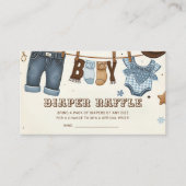 Luierloterij ticket bijsluiter kaart (Voorkant)