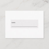 Luierloterij winter chic baby shower insert kaart (Achterkant)