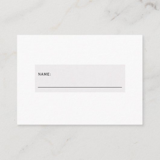 Luierloterij winter chic baby shower insert kaart (Achterkant)