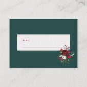 Luierloterij winterpioen baby shower insert kaart (Achterkant)