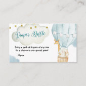 Luierparaffle Hot Air ballondieren Informatiekaartje (Voorkant)