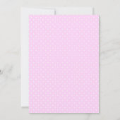 Luiers en babydoekjes babyshower kaart (Achterkant)