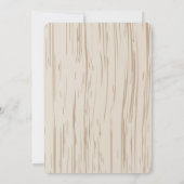 Luiers en Beer Boy Baby shower uitnodiging (Achterkant)