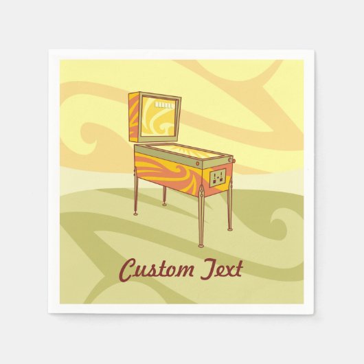 luiers voor pinbalmachines servet (Voorkant)