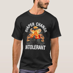 Luiers Wisselaar Grappige Nieuwe Vader T-shirt