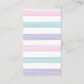 Luierscheur | Bubble Tea Boba Baby shower Informatiekaartje (Achterkant)